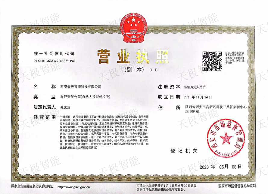 營(yíng)業(yè)執(zhí)照（副本）